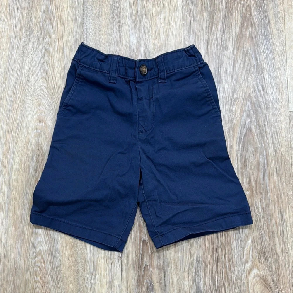 Carter's Blue Tailored Cotton Shorts